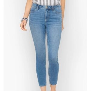 JEGGING CROPS - BAY WASH